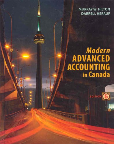 9780070971110: Modern Advanced Accounting in Canada, Fifth Edition