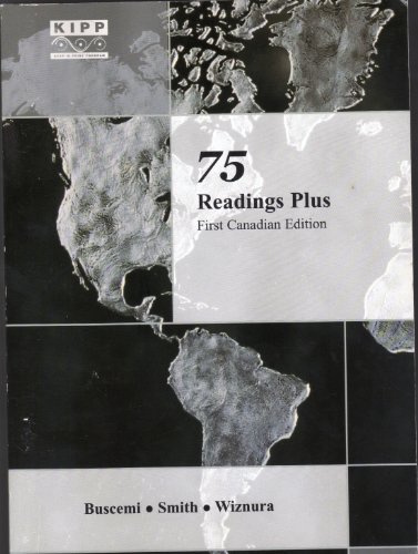 Stock image for 75 Readings Plus, First Canadian Edition for sale by redgorillabooks