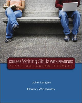 Beispielbild fr College Writing Skills with Readings, Fifth CDN Edition zum Verkauf von ThriftBooks-Atlanta