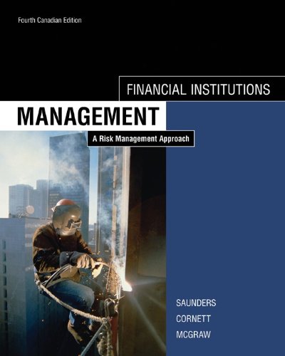 Imagen de archivo de Financial Institutions Management, Fourth Canadian Edition a la venta por Book Dispensary