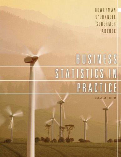 9780070983755: Business Statistics in Practice, Cdn edition