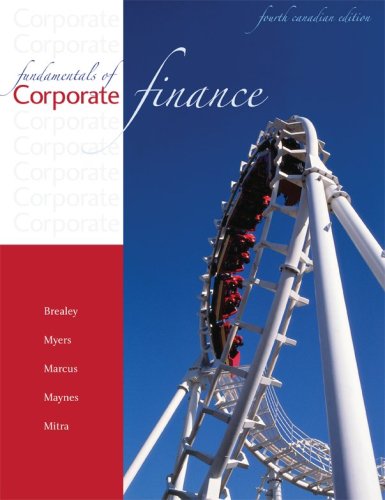 9780070984035: Fundamentals of Corporate Finance, 4th Cdn edition