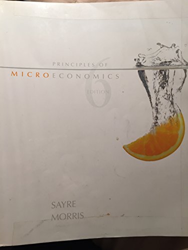 9780070984059: Principles of Microeconomics, 6th edition