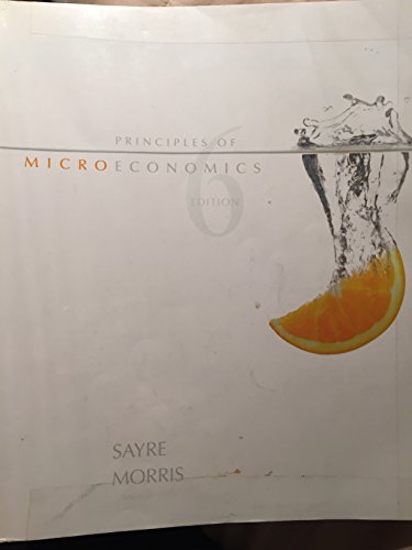 9780070984059: Principles of Microeconomics