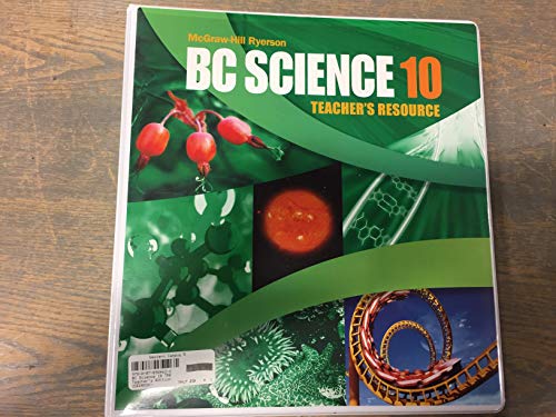 Stock image for BC SCIENCE 10 TEACHER'S RESOURCE for sale by Textbook Pro