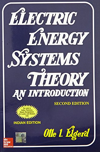 9780070992863: Electric Energy Systems Theory: An Introduction