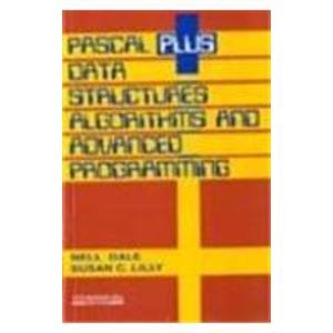 Imagen de archivo de Pascal Plus Data Structures, Algorithms, and ADvanced programming a la venta por dsmbooks