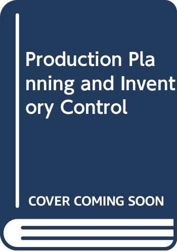 9780070994744: Production Planning and Inventory Control