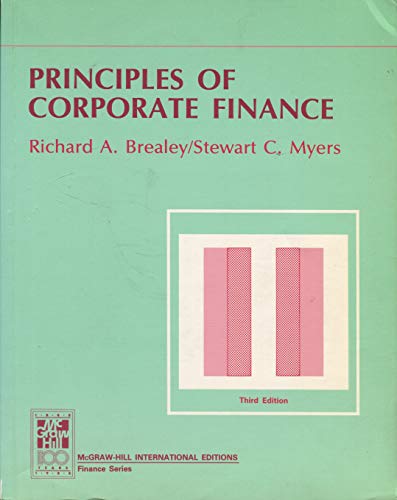 Beispielbild fr Principles of Corporate Finance zum Verkauf von WorldofBooks