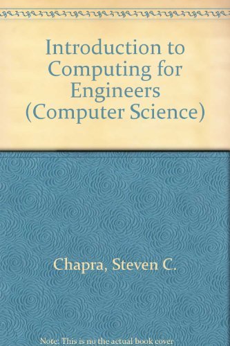 9780071001588: Introduction to Computing for Engineers (Computer Science S.)