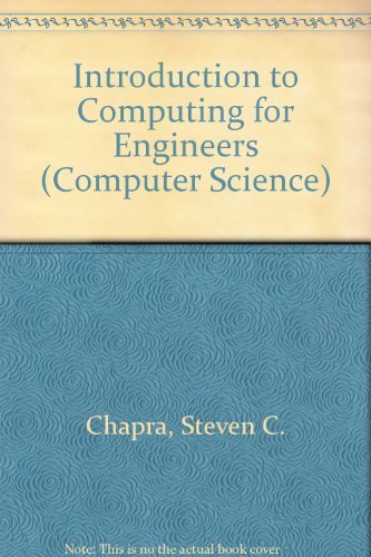 9780071001588: Introduction to Computing for Engineers (Computer Science)