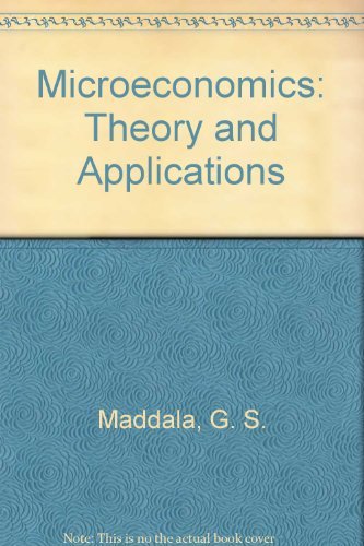 Beispielbild fr Microeconomics: Theory and Applications zum Verkauf von Cambridge Rare Books