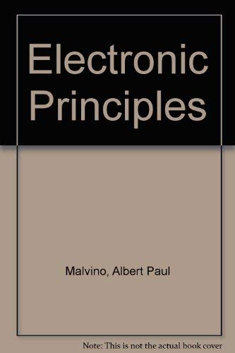 Stock image for Electronic Principles for sale by WorldofBooks