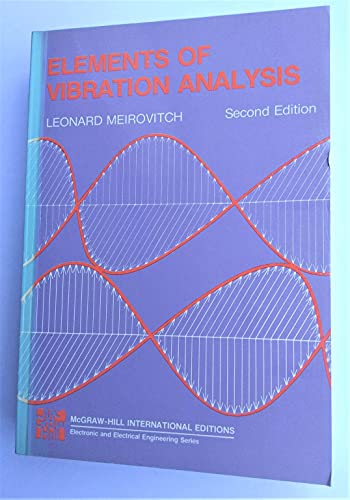 Stock image for Elements of Vibration Analysis for sale by Campbell Bookstore