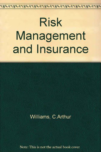 Stock image for Risk Management and Insurance for sale by WorldofBooks