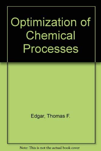 Stock image for Optimization of Chemical Processes for sale by HPB-Red