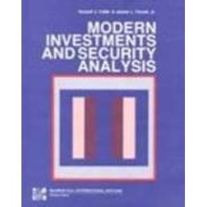 9780071004220: MODERN INVESTMENT & SECURITY A (NEW YORK EXPORT)