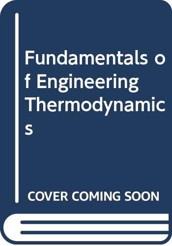 Stock image for Fundamentals of Engineering Thermodynamics for sale by Phatpocket Limited