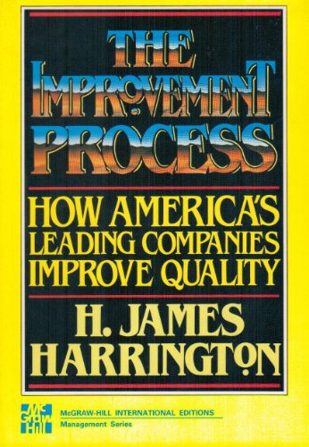 9780071004770: The Improvement Process : How America's Leading Companies Improve Quality