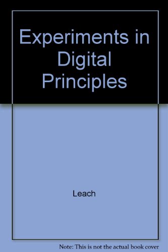 Imagen de archivo de Experiments in Digital Principles a la venta por ThriftBooks-Dallas