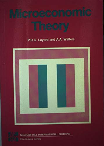 9780071005555: Microeconomic Theory