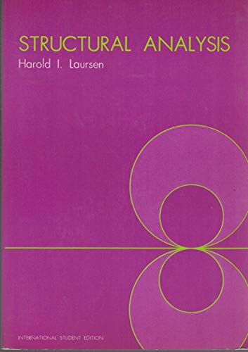 Stock image for Structural Analysis Laursen, Harold I. for sale by Librisline