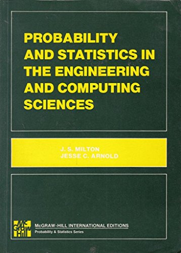 Imagen de archivo de Probability and Statistics in the Engineering and Computing Sciences (Probability & Statistics) a la venta por R'lyeh Book Shop