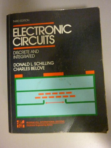 Beispielbild fr Electronic Circuits: Discrete and Integrated zum Verkauf von WorldofBooks