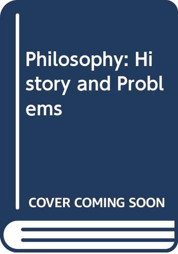 9780071006118: Philosophy: History and Problems