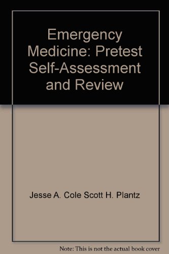 Beispielbild fr Emergency Medicine: Pretest Self-Assessment and Review zum Verkauf von Mispah books