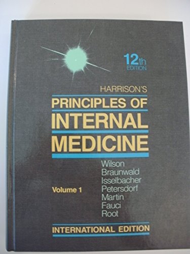 Stock image for Harrisons Principles of Internal Medicine (Vol 1) for sale by SecondSale