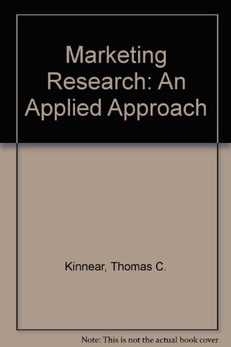 Stock image for Marketing Research: An Applied Approach for sale by AwesomeBooks