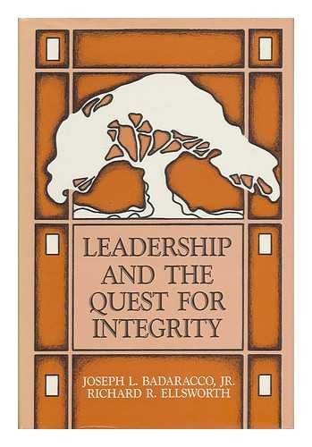 Stock image for Leadership and the Quest for Integrity for sale by BookDepart
