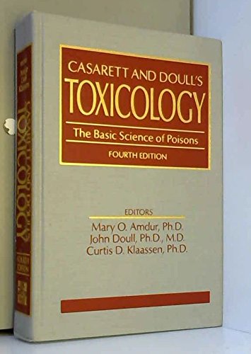 Stock image for Casarett and Doull's Toxicology: The Basic Science of Poisons for sale by Your Online Bookstore