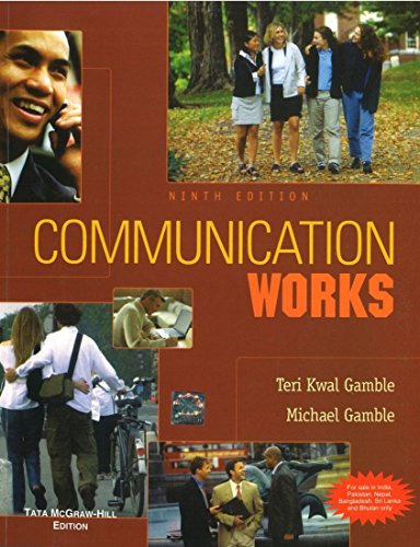 Communication Works (With Cd 4.0) (9780071070676) by Gamble