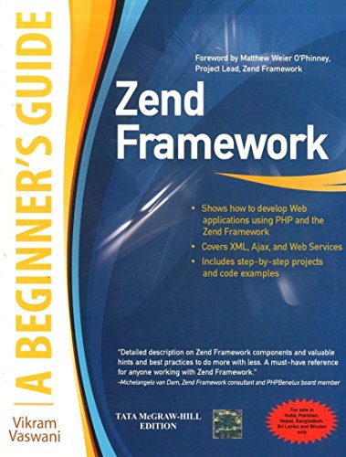 9780071071390: ZEND FRAMEWORK, A BEGINNER'S GUIDE