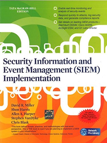 9780071076661: Security Information And Event Management (Siem) Implementation