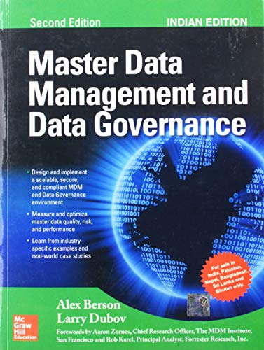 Master Data Management and Data Governance, Second Edition (9780071077323) by Larry Dubov Alex Berson