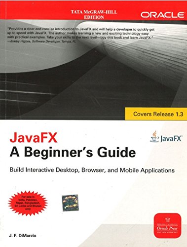 9780071077347: JavaFX A Beginners Guide