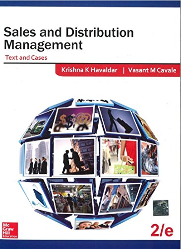 9780071077965: Sales & Distribution Management