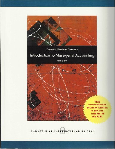 Stock image for Introduction to Managerial Accounting for sale by ThriftBooks-Atlanta