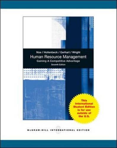 Beispielbild fr Human Resource Management zum Verkauf von medimops