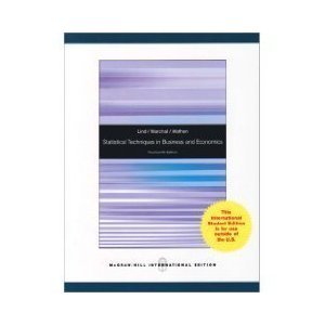 9780071085281: Statistical Techniques In Business And Economics 14Ed (Ie) (Pb 2010)