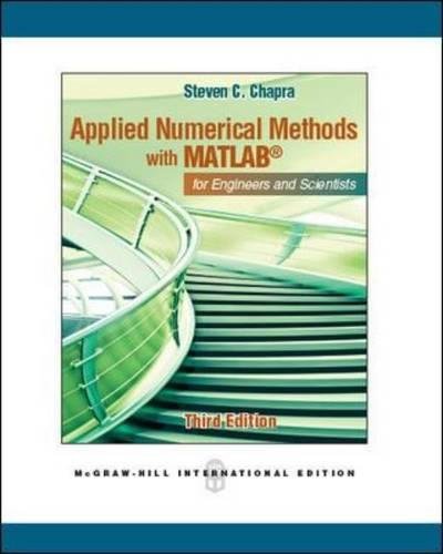 Stock image for Applied Numerical Methods With Matlab For Engineers And Scientists for sale by ThriftBooks-Atlanta