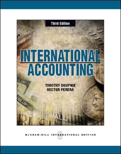 9780071086318: International Accounting