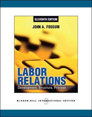 Stock image for Labor Relations for sale by ThriftBooks-Dallas