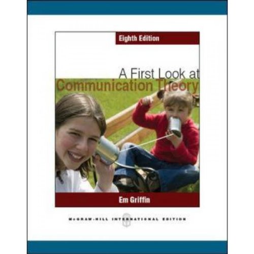 9780071086424: A First Look at Communication Theory