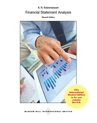 Stock image for Financial Statement Analysis for sale by Campus Bookstore