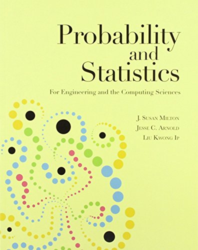 Stock image for Probability and Statistics: For Engineering and the. for sale by Majestic Books