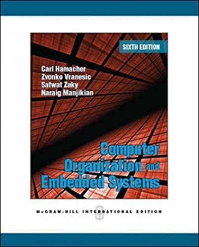 9780071089005: Computer organization and embedded systems